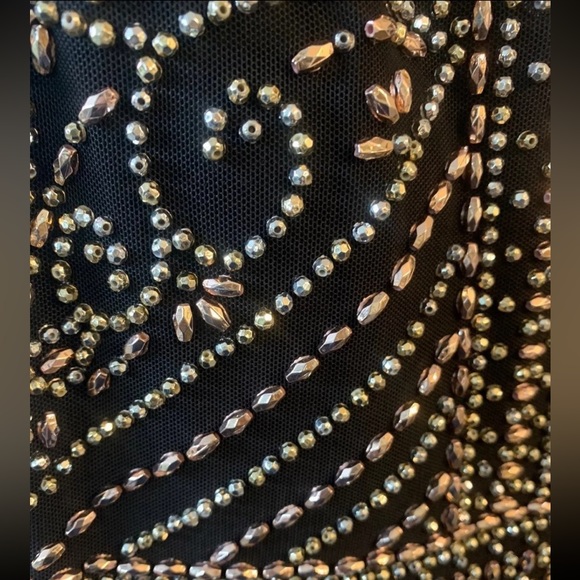 Morgan & Co Black Prom Dress - Picture 4 of 5